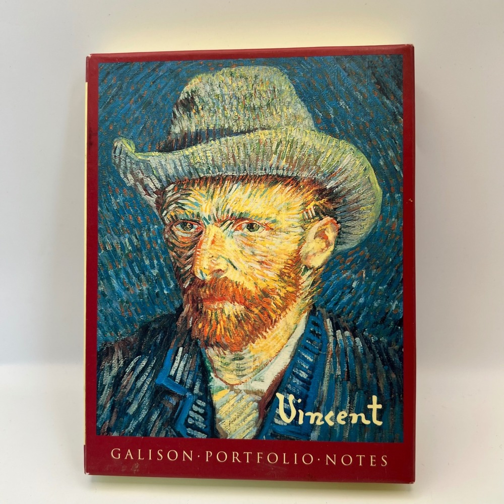 Galison Portfolio Notes Vincent Van Gogh Notecards Open Box 9 Cards